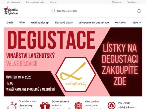 vítejte u rajchlů, vítejte v ráji vína. již několik let pro vás osobně vybíráme ta nejlepší vína především z moravy, ale i z celé evropy.svoje favority vozíme do naší malé vinotéky na severovýchodě čech a nyní jsme se rozhodnuli, že bychom chtěli dát ochutnat náš výběr i vám.