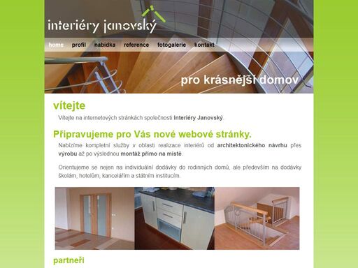 návrhy od předních architektů, výroba typového i atypického nábytku, kompletní průmyslové i obytné interiéry.
