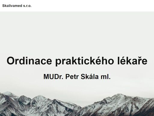 praktický lékař holice. hradecká 55, holice, 53401; skalivamed@gmail.com; 466 682 268, 731 762 651