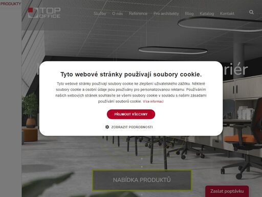 navrhneme vám kanceláře zdarma ve 3d! produkty - kancelářský a manažerský nábytek, recepce, stoly do zasedačky, akustika, židle, křesla a sedačky. tradice 25 let.