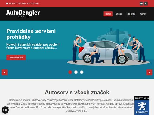 servis - praha 8, autodengler - k ládví 907/6a praha 8 čimice, tel:  +420 777 701 800, 777 701 900