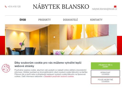 vítáme vás na internetových stránkách nábytkek blansko.