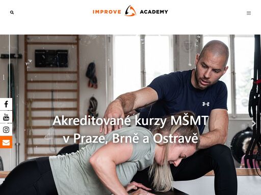vzdělávací středisko pořádající akreditované kurzy. instruktor fitness, instruktor jógy, funkční trenér se zdravotním zaměřením a poradce pro výživu .