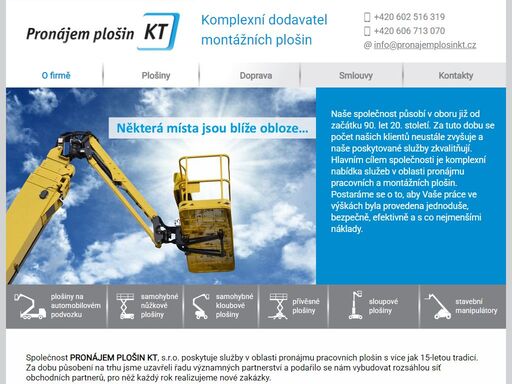 www.pronajemplosinkt.cz