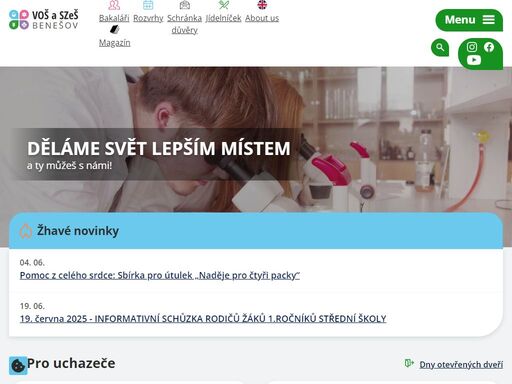ať budeš studovat v zemědělských, zahradnických, či veterinárních oborech, čeká tě mnohem více než jen studium. všem svým studentům nabízíme skvělou péči, ale zároveň požadujeme, aby do svého studia vložili co nejvíce.