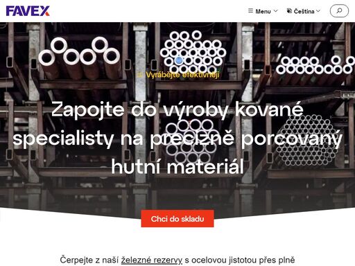 čerpejte z naší železné rezervy s ocelovou jistotou přes plně digitalizovaný sklad a just-in-time logistiku. od aše po košice, na milimetr přesně a na minut ...
