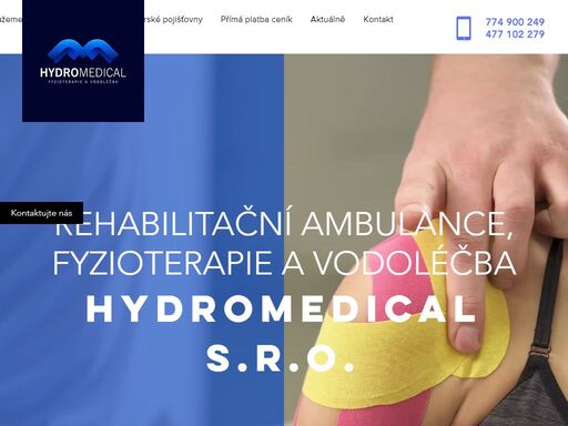 hydromedical s.r.o. poúrazové stavy, rehabilitace, vodoléčba, rehabilitace karcinom prsu, onko rehabilitace  a onkofyzio ústí nad labem
