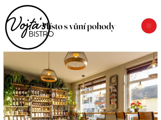 místo, kde si pochutnáte na skvělé kávě, pestré snídani, lahodných zákuscích, obložených
chlebech, sandwichích a dalších dobrotách. na oběd si můžete dát polévku nebo lehké těstoviny a
odpoledne posedět u skvělého vína s dobrým tapasem k zakousnutí.