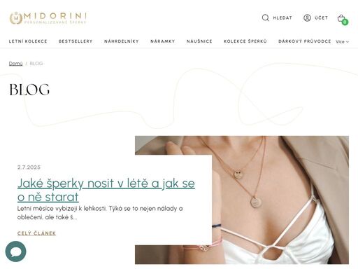 osobité a výjimečné, stejně jako ten, kdo ho nosí. takové jsou naše personalizované šperky. i ten nejmenší detail udělá největší dojem. tak chyť svůj styl.