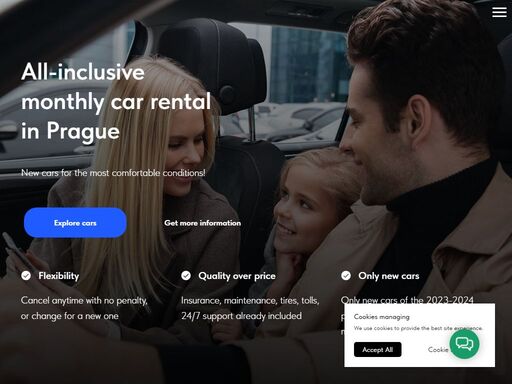 new rental service, in which everything is already included in the price! you drive - we will take care of the rest!