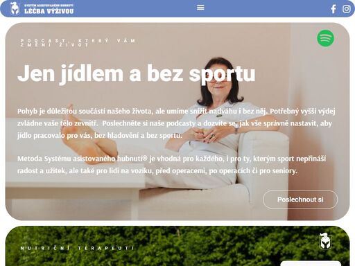 sah vám pomůže sestavit jídelníček na hubnutí bez vyloučení potravin, díky němuž bude jednoduché i hubnutí břicha a dalších obtížných partií.