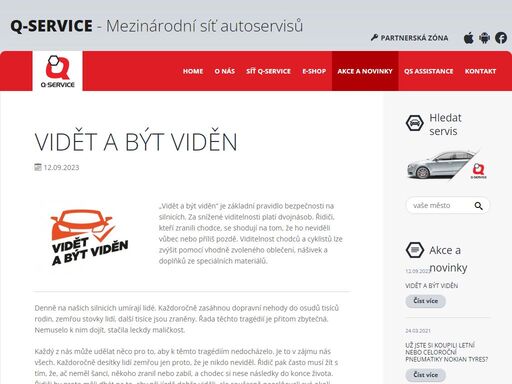 qservis, q-service, autoservis, servis, auto servis, servis škoda autorizovaná síť nezávislých autoservisů v čr