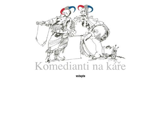 komedianti na káře