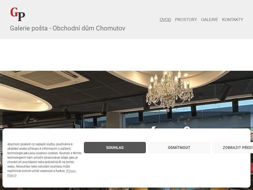 galerie pošta - obchodní centrum chomutov