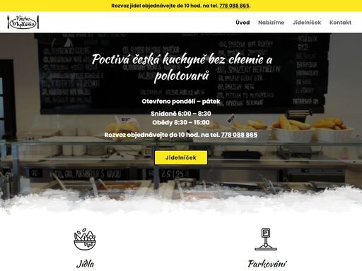 vaříme českou kuchyni bez chemie a polotovarů. vše poctivě od základu. u nás nenajdete žádný kupovaný vývar a knedlíky. rozvoz po benešově zdarma.