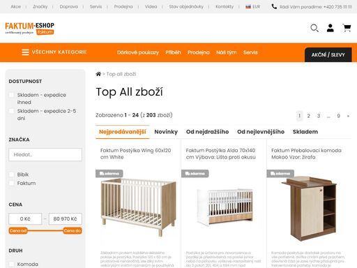 faktum - kvalitní dětský nábytek vyrobený v eu