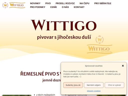 jsem létající minipivovar z českých budějovic. vaříme řemeslné pivo s vyšší hořkou chutí jemně doznívající na jazyku. klasické, ochucené i bezlepkové.
