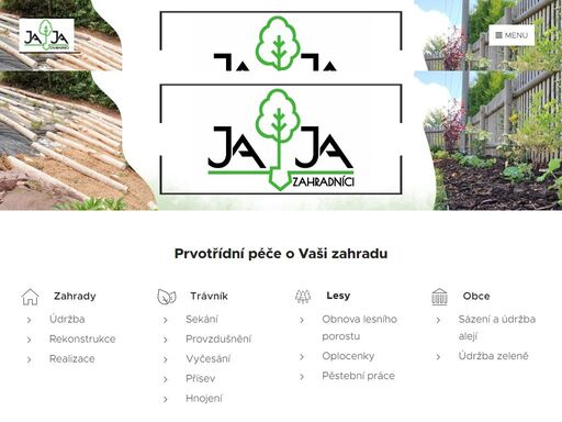 prvotřídní péče o vaši zahradu