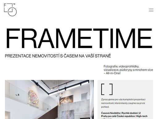 prezentace nemovitostí s časem na vaší straně. fotografie, videoprohlídky, vizualizace, půdorysy a mnohem více – all-in-one!
