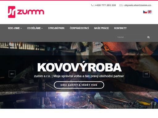 cnc obrábění, kovovýroba, kooperace, servis forem