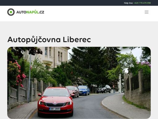 autopůjčovna liberec nabízí auta s českou dálniční známkou i německou ekoplaketou. změny i zrušení rezervace zdarma až do poslední minuty.