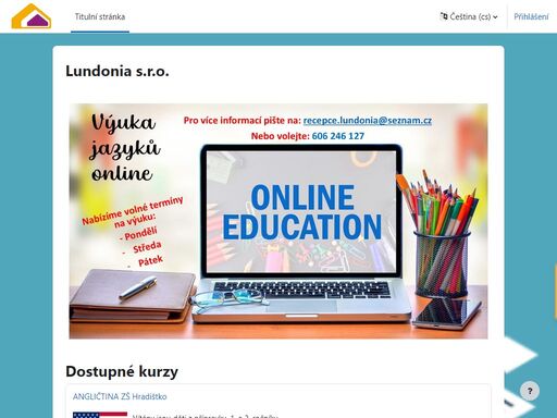 moodle, lundonia s.r.o. lundonia learning management systems (lms)