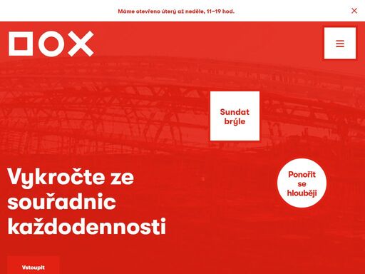 centrum současného umění dox v praze 7 je nejen galerie propojující výtvarné umění, literaturu, performing a architekturu. program výstav, představení, diskuzí, debat, živého umění. vzdělávací programy pro děti, rodiny, školy, firmy. přihlaste se k newsletteru, podpořte nás zakoupením členství.