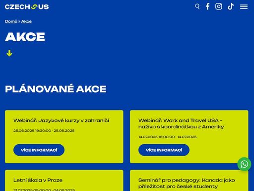 poznej sebe i svět - nezmeškej příležitost vycestovat za prací nebo studiem do zahraničí a změnit svůj pohled na svět.