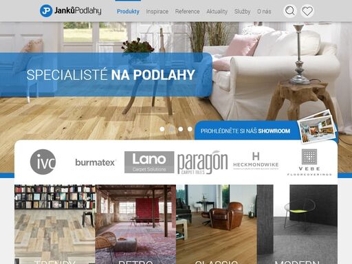 janků podlahy s.r.o. - specialisté na podlahy. prodej a realizace podlahovin z přírodního linolea, vinylových dílců, zátěžových a vpichovaných koberců a dřevěných podlah.