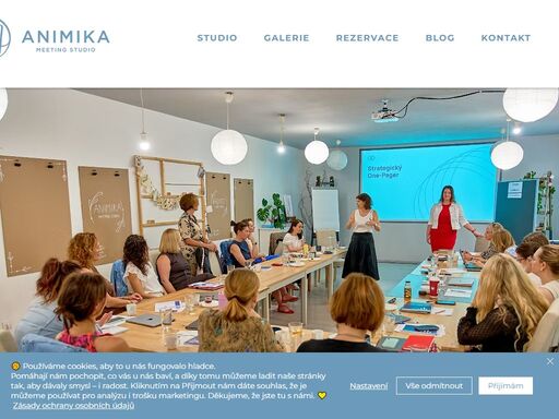 animika je meetingové studio, kde se budete cítit jako doma. příjemně a bezpečně. animika je prostor, kde je radost tvořit spolu.