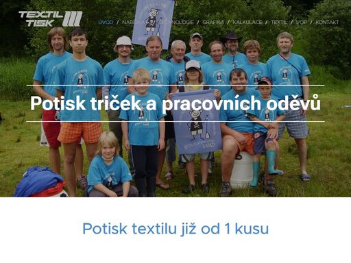 nabízíme potisk textilu, zejména triček a pracovních oděvů, pro firmy, školy, hasiče, vodáky, reklamní agentury, spolky, kluby, kapely, spolky kamarádů atd.