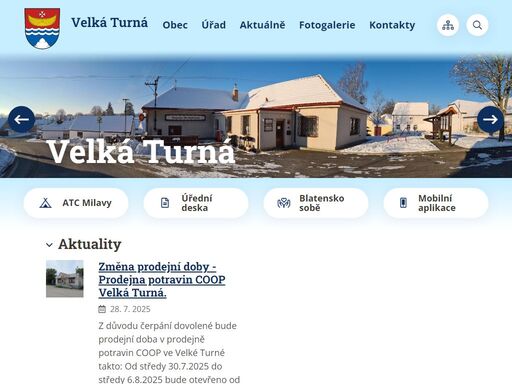 obec velká turná
