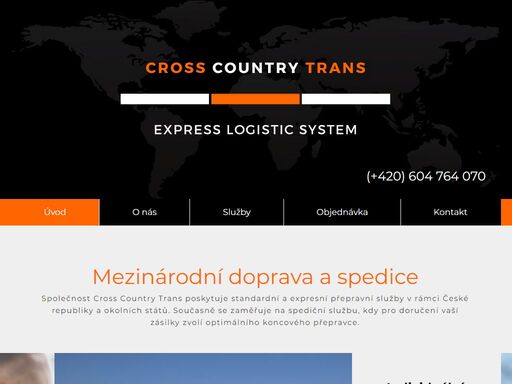 mezinárodní a vnitrostátní doprava | komplexní logistické a spediční služby | cross country trans