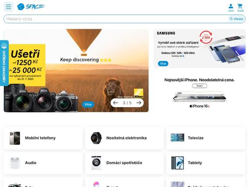 objevte svět chytré elektroniky se ispace! jsme oficiálním distributorem a prodejcem nejnovějších smart zařízení. navštivte nás online nebo v jedné z 29 prodejen po celé čr!