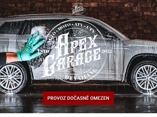 nejsme jen myčka, ale profesionální detailing, kde najdete veškeré služby spojené s péčí o auto jak zvenčí, tak i v interiéru ... jsme apex