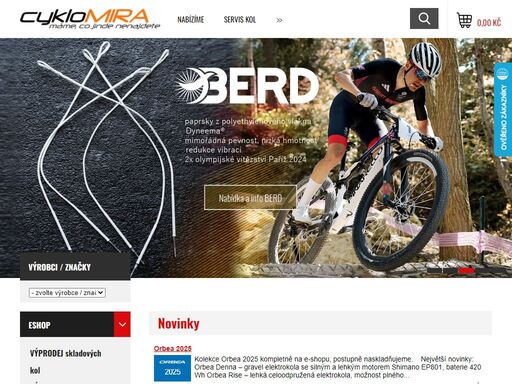 skvělá kola na míru a pořádný servis od mirka. věříme značkám giant, orbea, mrx, scud, shimano, amulet a lazer.