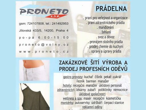 www.proneto.cz