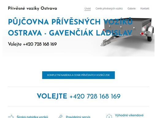 www.pujcovnaprivesu-ostrava.cz