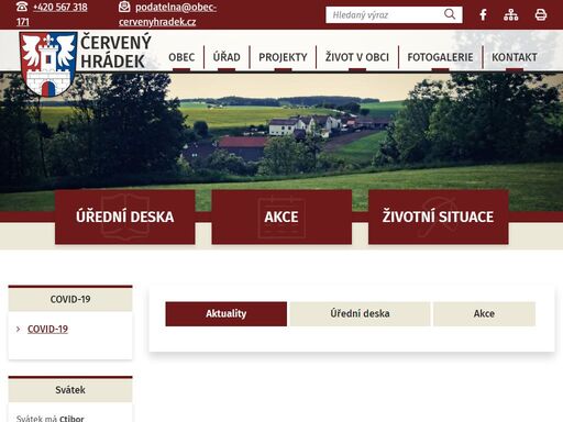 www.obec-cervenyhradek.cz