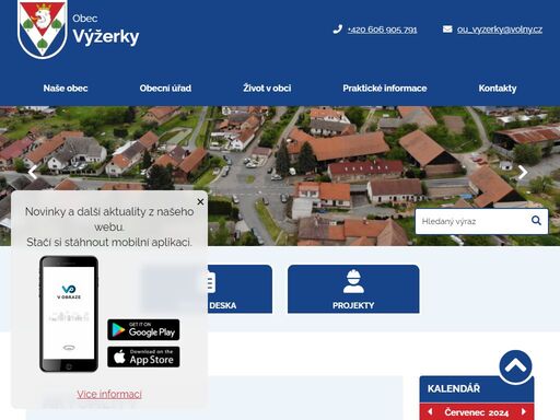 www.obec-vyzerky.cz