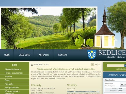 www.sedlice-obec.cz