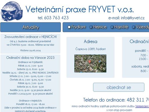 www.veterina-frydlant.cz