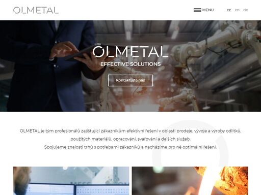 olmetal je tým profesionálů zajištující zákazníkům efektivní řešení v oblasti vývoje a výroby odlitků, použitých materiálů, opracování, svařování a dalších…