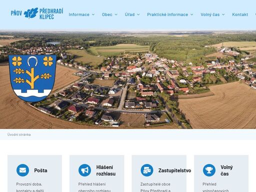 oficiální stránky obce pňov - předhradí a klipec. zde najdete veškeré potřebné kontakty a informace o obci.