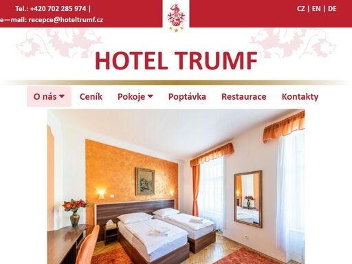www.hoteltrumf.cz
