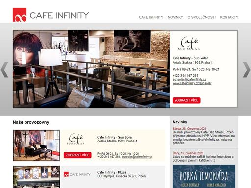 www.cafeinfinity.cz