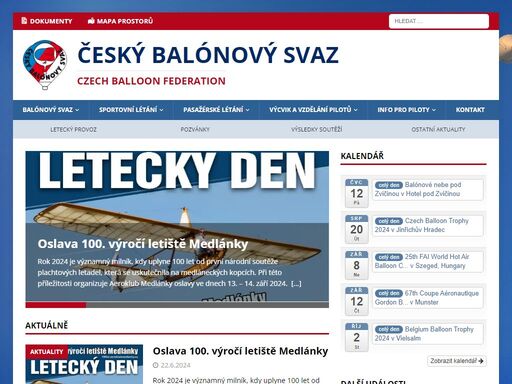 www.balonovysvaz.cz