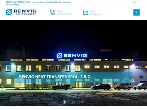 benvig heat transfer specializes in the process of the design, fabrication, supply and construction of the systems and various pieces of equipment.
