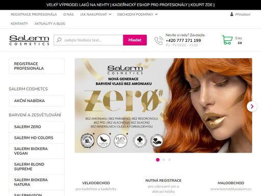 španělská společnost salerm cosmetics s více než padesátiletými zkušenostmi v oblasti vlasové kosmetiky je špička na trhu s profesionální vlasovou kosmetikou.