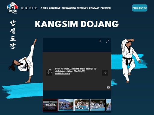 stránky kangsim dojang. naleznete zde aktuální informace, články z turnajů world taekwondo, informace o klubu a jeho členech a encyklopedii taekwondo.